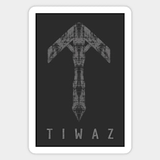 Tiwaz, Rune of Tyr Magnet